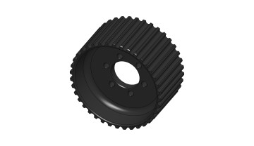 RCD-151407-44  CENTER FLANGE 14MM GT BLOWER PULLEY